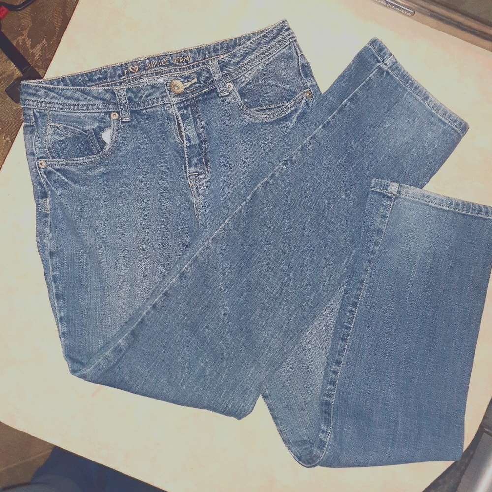 Girls Jean's barely we worn!!!